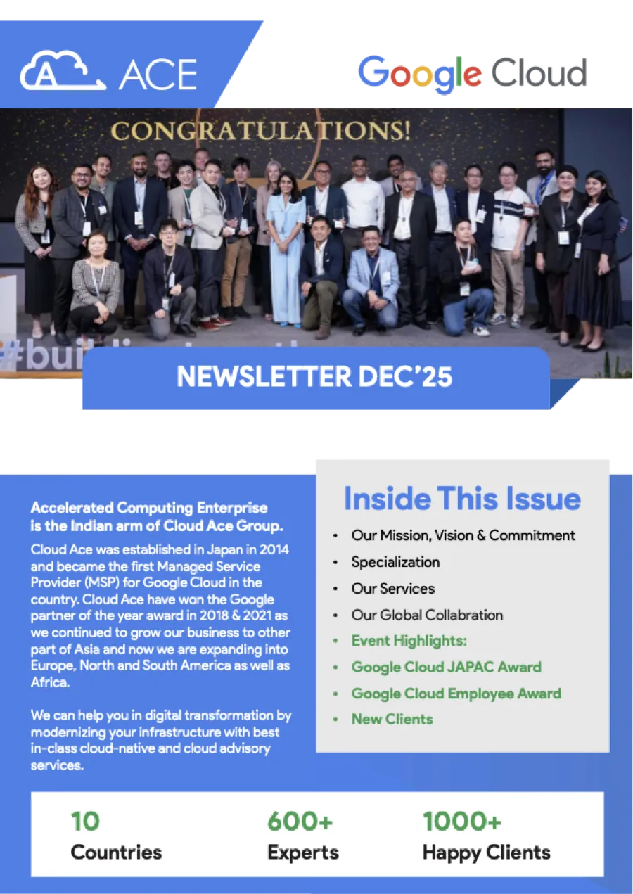 December 2025 newsletter cover